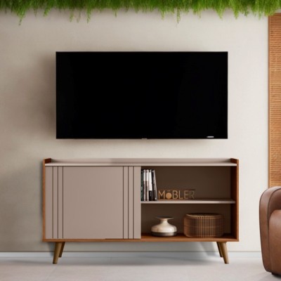 BANCADA AUSTIN 1.36M GRIGIO FOSCO/CINAMOMO MEL COD 664.022